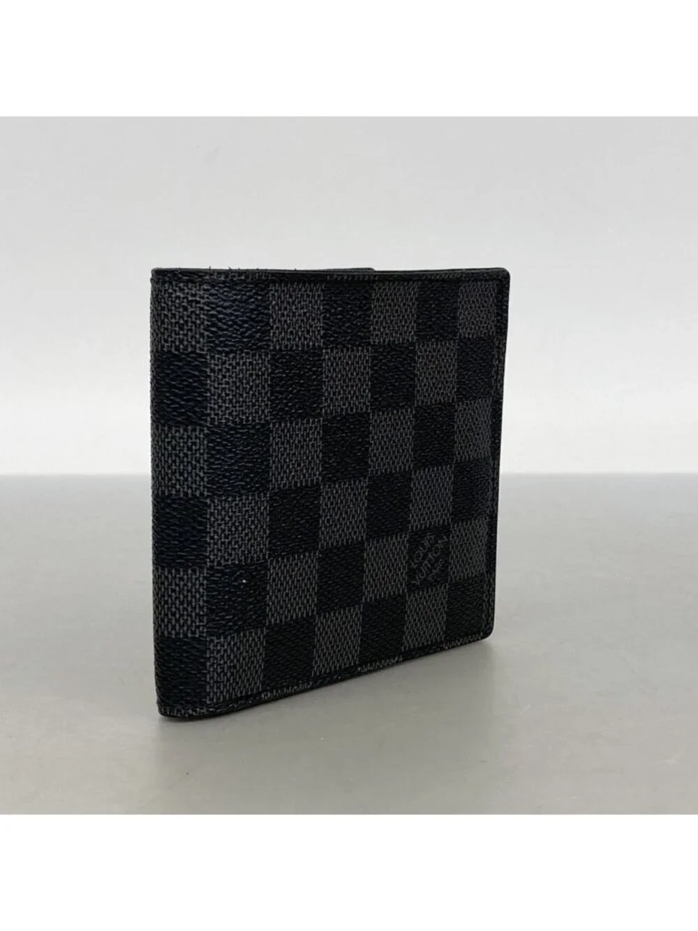 Louis Vuitton Wallet Damier Graphite Portefeuille Marco Black Gray